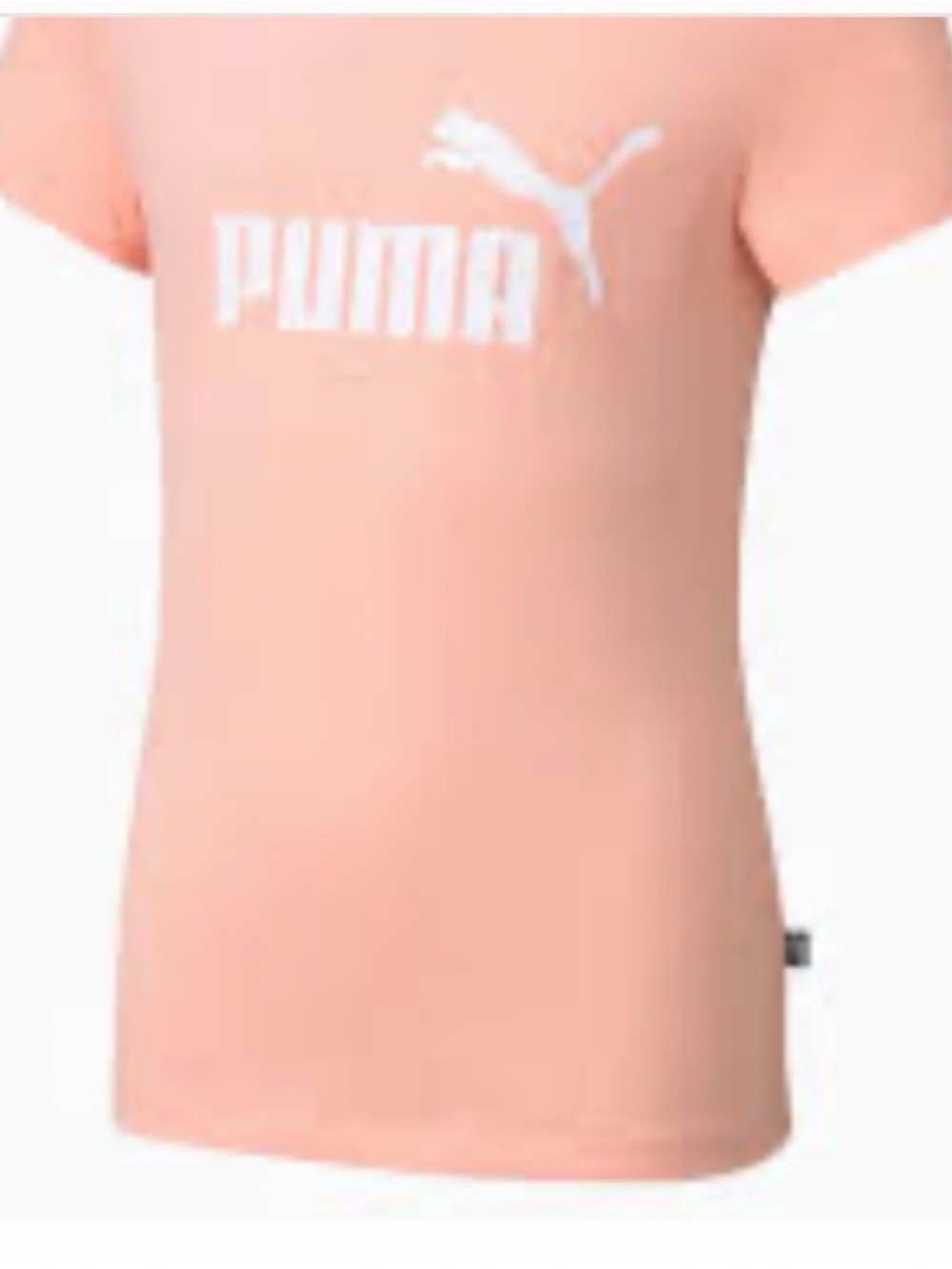 Puma Soft Peach Logo Tee